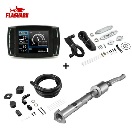 EGR/DPF/CCV/DEF Delete Kit For 2015-2016 6.7L Ford Powerstroke Diesel All-in-One Kit
