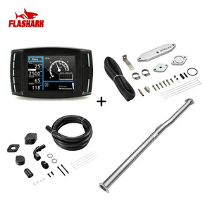 EGR/DPF/CCV/DEF Delete Kit For 2011-2019 6.7L Ford Powerstroke Diesel All-in-One Kit Flashark