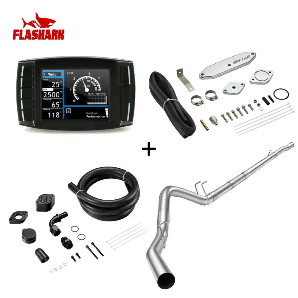 EGR/DPF/CCV/DEF Delete Kit For 2011-2019 6.7L Ford Powerstroke Diesel All-in-One Kit