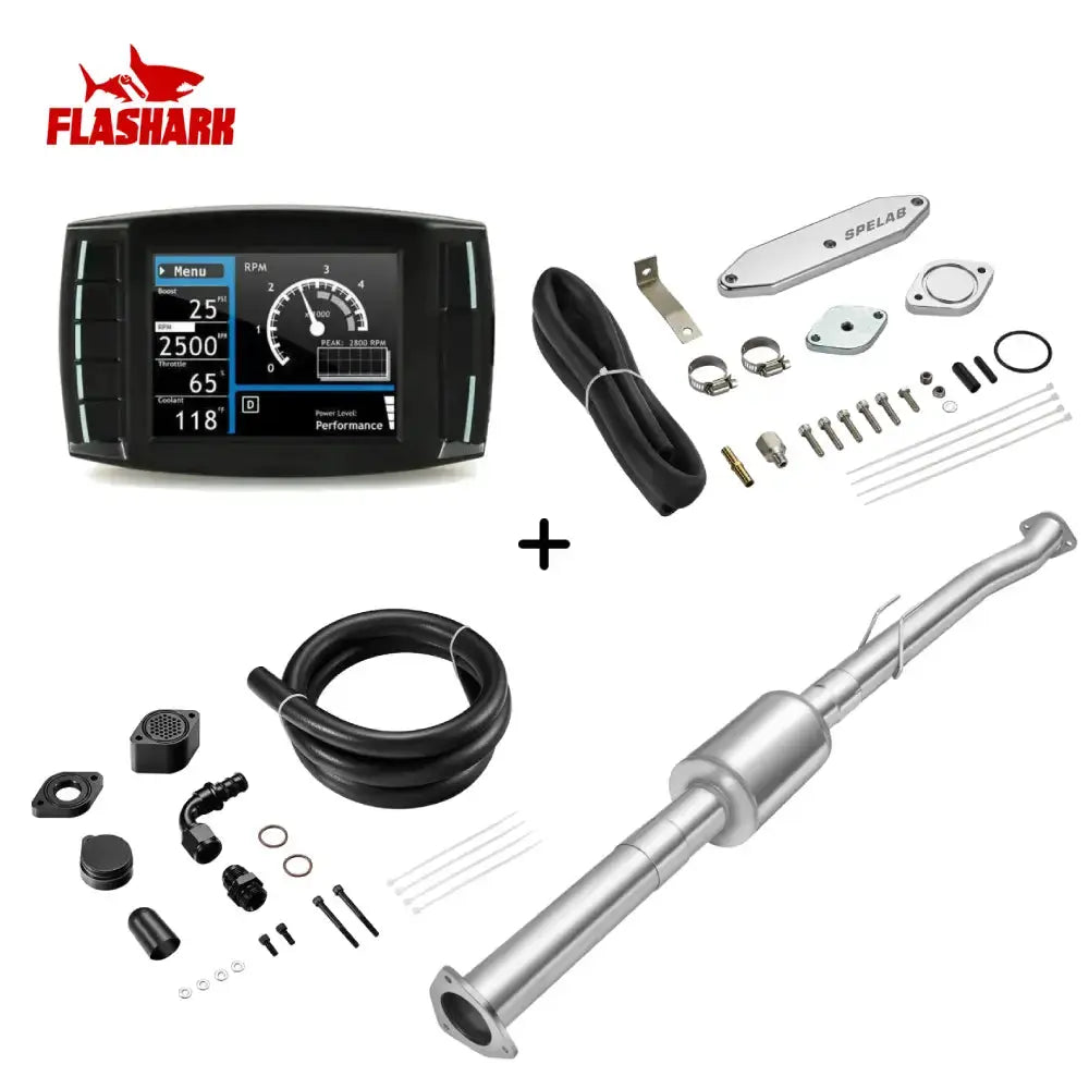 EGR/DPF/CCV/DEF Delete Kit For 2011-2019 6.7L Ford Powerstroke Diesel All-in-One Kit