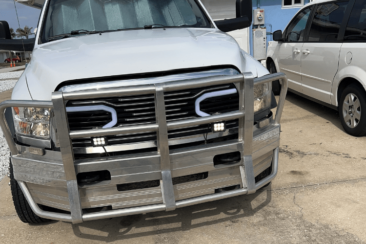 Ali Arc Classic Dodge Ram 2500/3500 2010-2018 Front Bumper With Rake DGR227