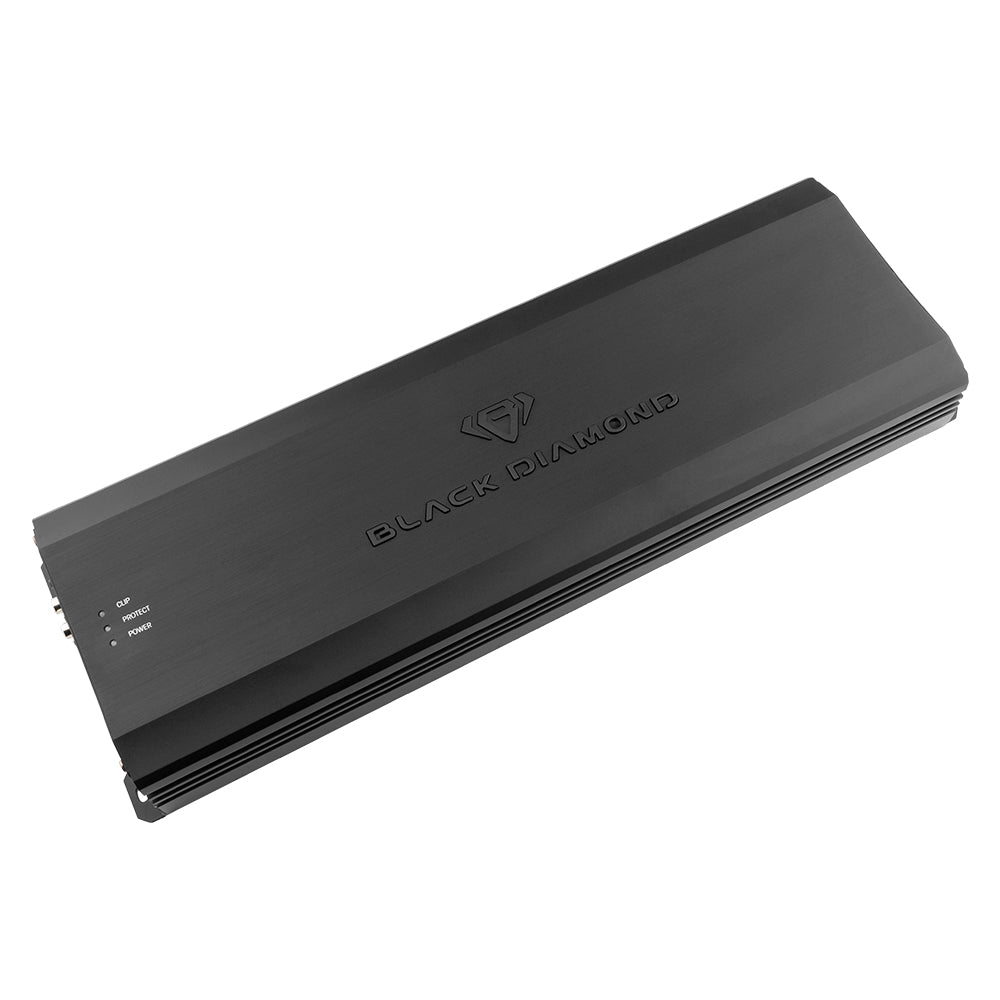 Black Diamond 1-Channel Class D Monoblock Amplifier | 2000W RMS @ 1 Ohm