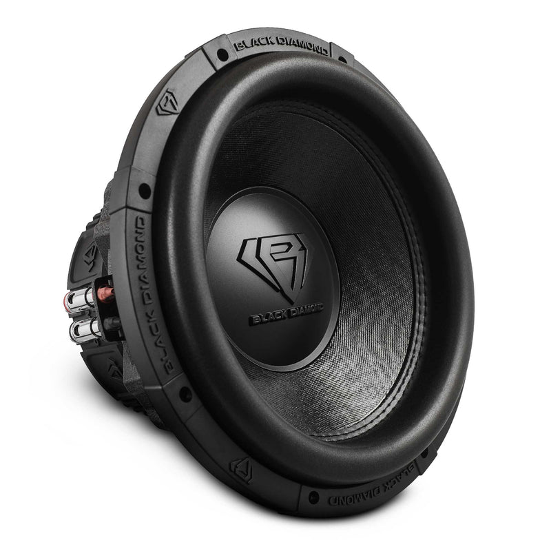 Black Diamond 12” Dual 3” Voice Coil Subwoofer with Aluminum Basket | 2-Ohm