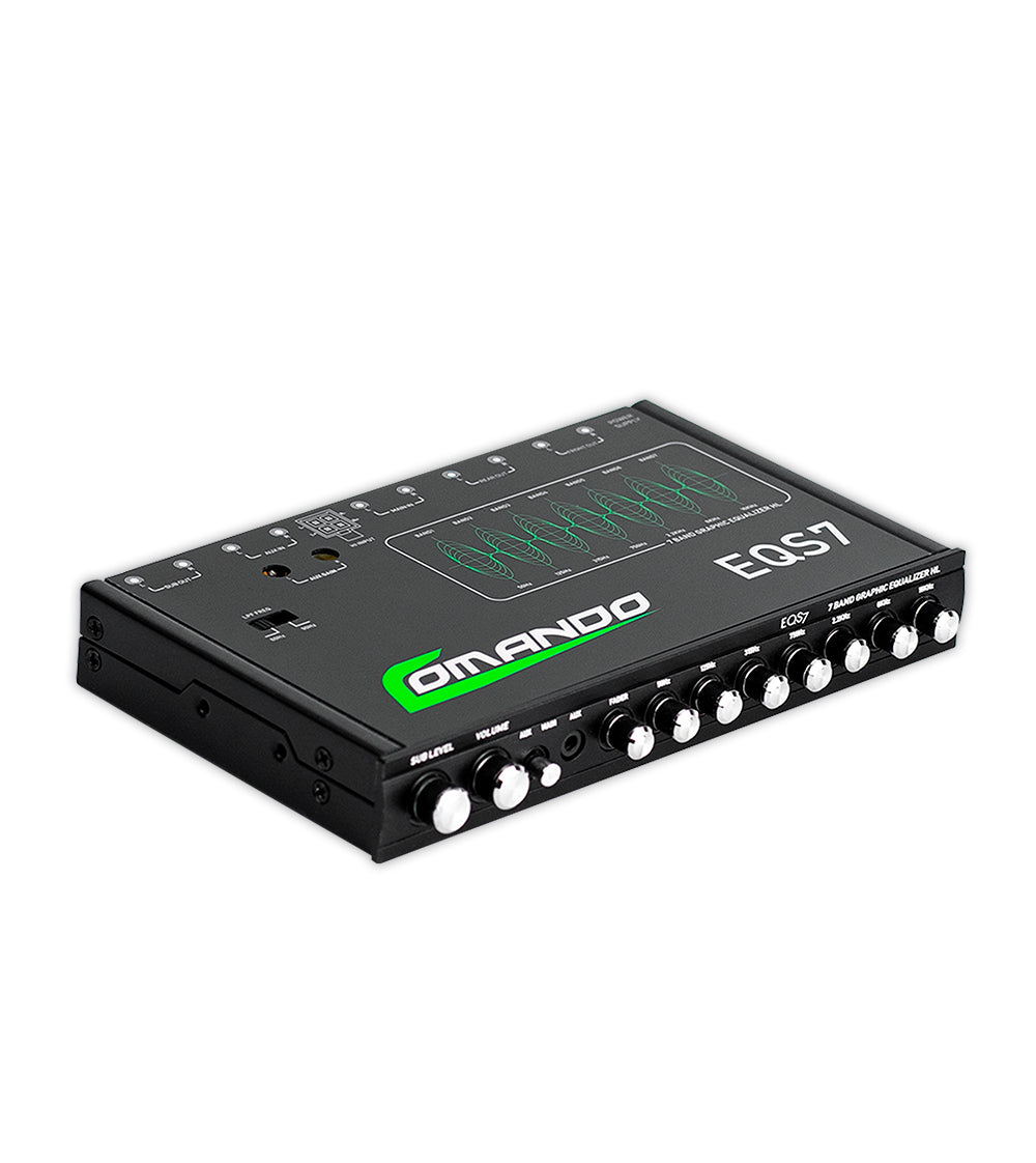 EQS7 | 7 Bands Equalizer Comando Audio