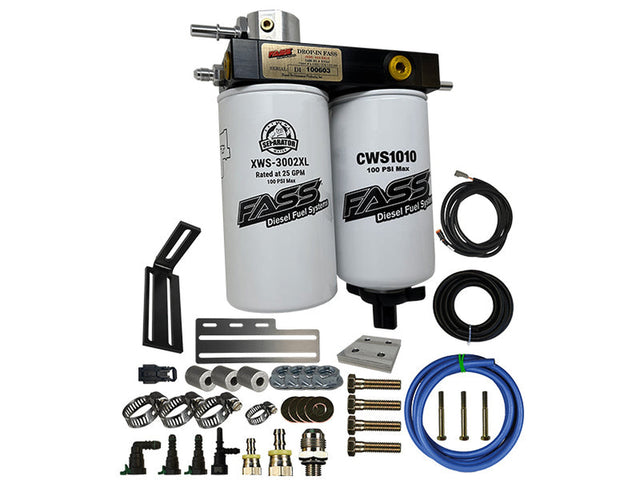 FASS DIFSRAM1001 Drop-In Series Diesel Fuel System, 2010-2018 Dodge Ram 6.7L Cummins FASS Diesel Fuel Systems