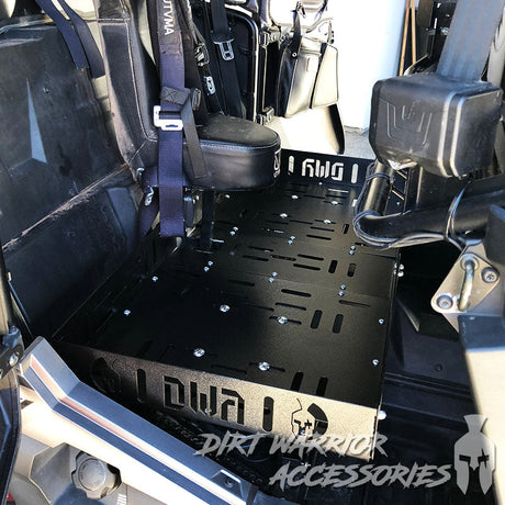 DIRT WARRIOR RZR Rear Seat Mounted Cargo Rack