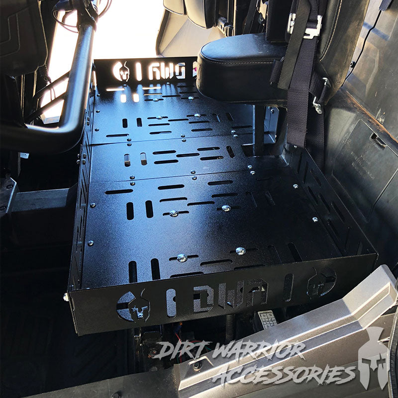 DIRT WARRIOR RZR Rear Seat Mounted Cargo Rack