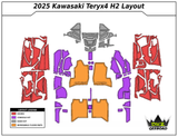 Kawasaki KRX H2 Interior Foam Kit DKZ Offroad
