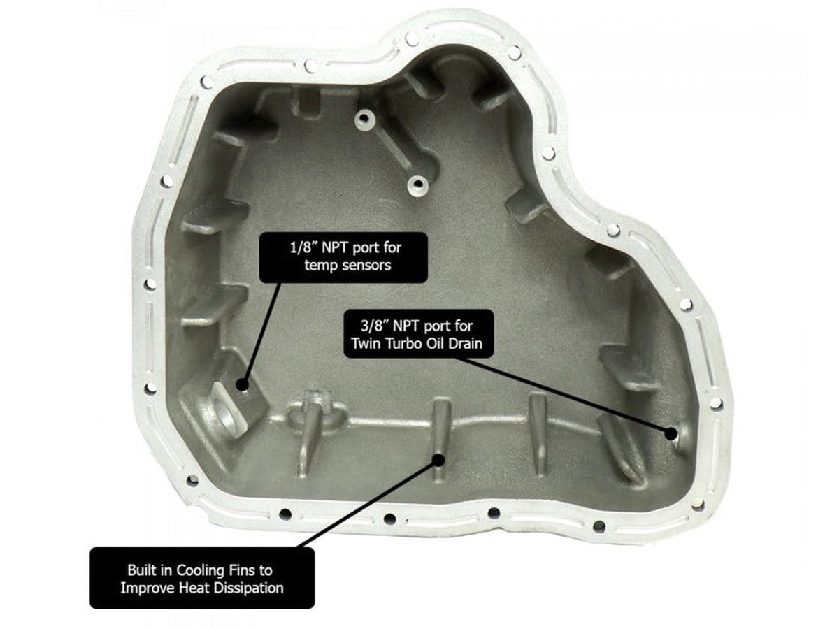 High Capacity Aluminum Oil Pan, 2011-2016 GM 6.6L Duramax LML DMAX Store