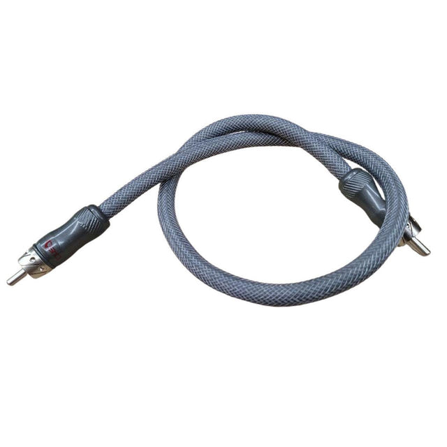 DOWN4SOUND 1.5 FT 1-CHANNEL RCA INTERCONNECT CABLE (STRAPPING CABLE) Down4Sound