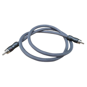 DOWN4SOUND 3 FT 1-CHANNEL RCA INTERCONNECT CABLE (STRAPPING CABLE) Down4Sound