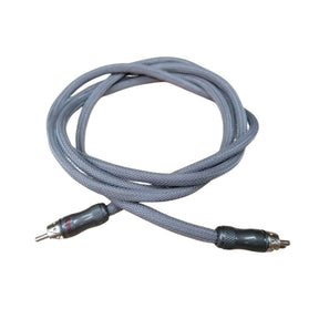 DOWN4SOUND 6 FT 1-CHANNEL RCA INTERCONNECT CABLE (STRAPPING CABLE) Down4Sound