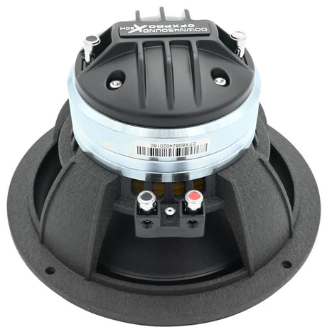 Down4Sound CFX-PROx804H 8" 200W RMS Carbon Fiber NEO Water Resistant Coaxial Speaker (Single) Down4Sound