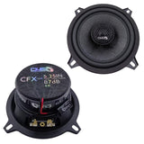 Down4Sound CFXT525 5.25" 165W RMS Coaxial Speakers (Pair) Down4Sound