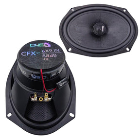 Down4Sound CFXT69 6"x9" 245W RMS Coaxial Speakers (Pair) Down4Sound