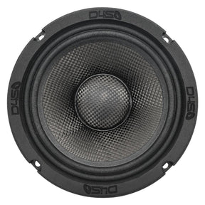 Down4Sound D4S-MND654CF 6.5" 200W RMS Carbon Fiber Neo+ Water Resistant Speaker (Single) Down4Sound