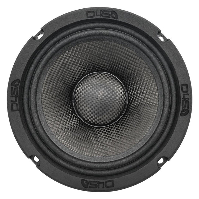 Down4Sound D4S-MND654CF 6.5" 200W RMS Carbon Fiber Neo+ Water Resistant Speaker (Single) Down4Sound
