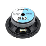 Down4Sound D4S-SF654 6.5" 100W RMS Shallow Mount Midrange Speaker (Single) Down4Sound