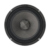 Down4Sound D4S-SF654CF 6.5" 180W RMS Carbon Fiber Water Resistant Shallow Midrange Speaker (Single) Down4Sound