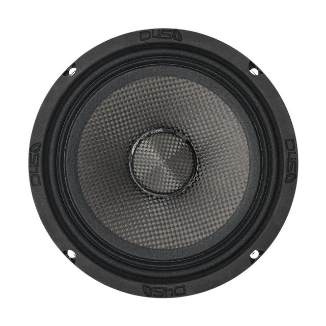 Down4Sound D4S-SF654CF 6.5" 180W RMS Carbon Fiber Water Resistant Shallow Midrange Speaker (Single) Down4Sound