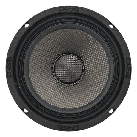 Down4Sound D4S-SF804CF 8" 180W RMS Carbon Fiber Water Resistant Shallow Midrange Speaker (Single) Down4Sound