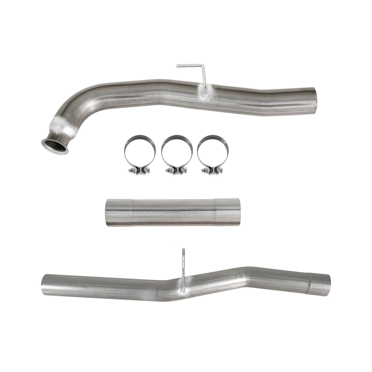 TruckTok 2011-2015 6.6L Chevy Duramax Diesel 4inch DPF Delete Pipe Exhaust TruckTok