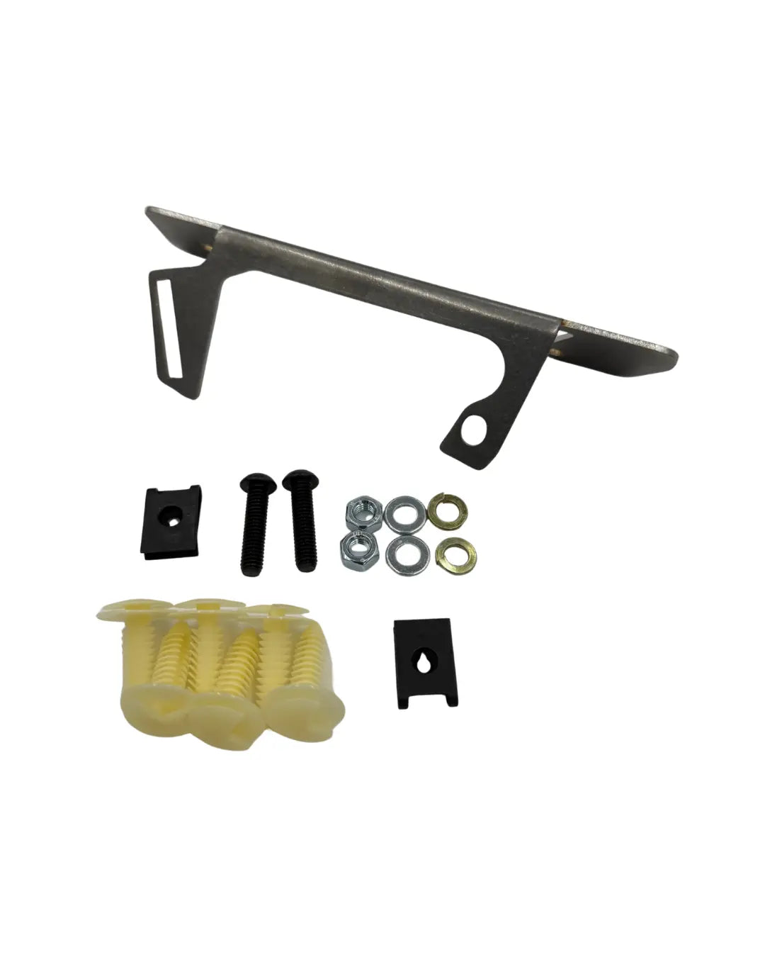 OBS Solutions #DP2 W Pins 1992-97 F-Series and Bronco Passenger Door Panel Repair Bracket - main view
