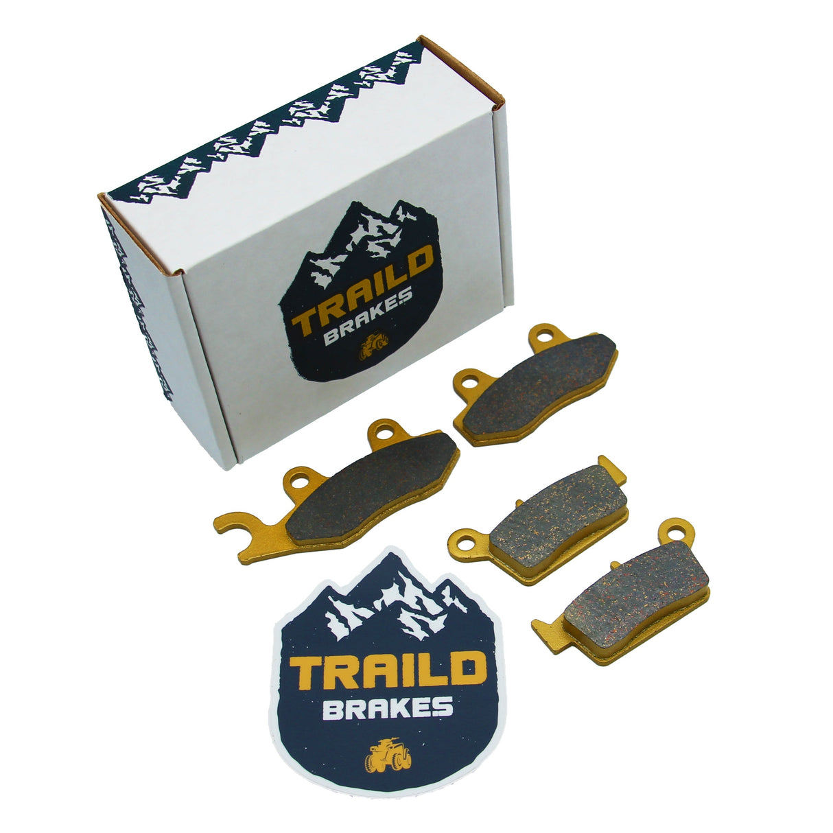 Kawasaki KLX250/KLX300 2009-2026 Ceramic Brake Pad Set Traild