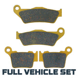 Triumph TF 250/ TF 450 Dirt Bike 2024-2026 Ceramic Brake Pad Set Traild