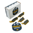 Gas-Gas MX125/MC125/MX200/MX250/MX300 1999-2008 Ceramic Brake Pad Set Traild