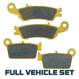 Yamaha YZ125/YZ250/YZ250F/YZ450F 2008-2021 Ceramic Brake Pad Set Traild