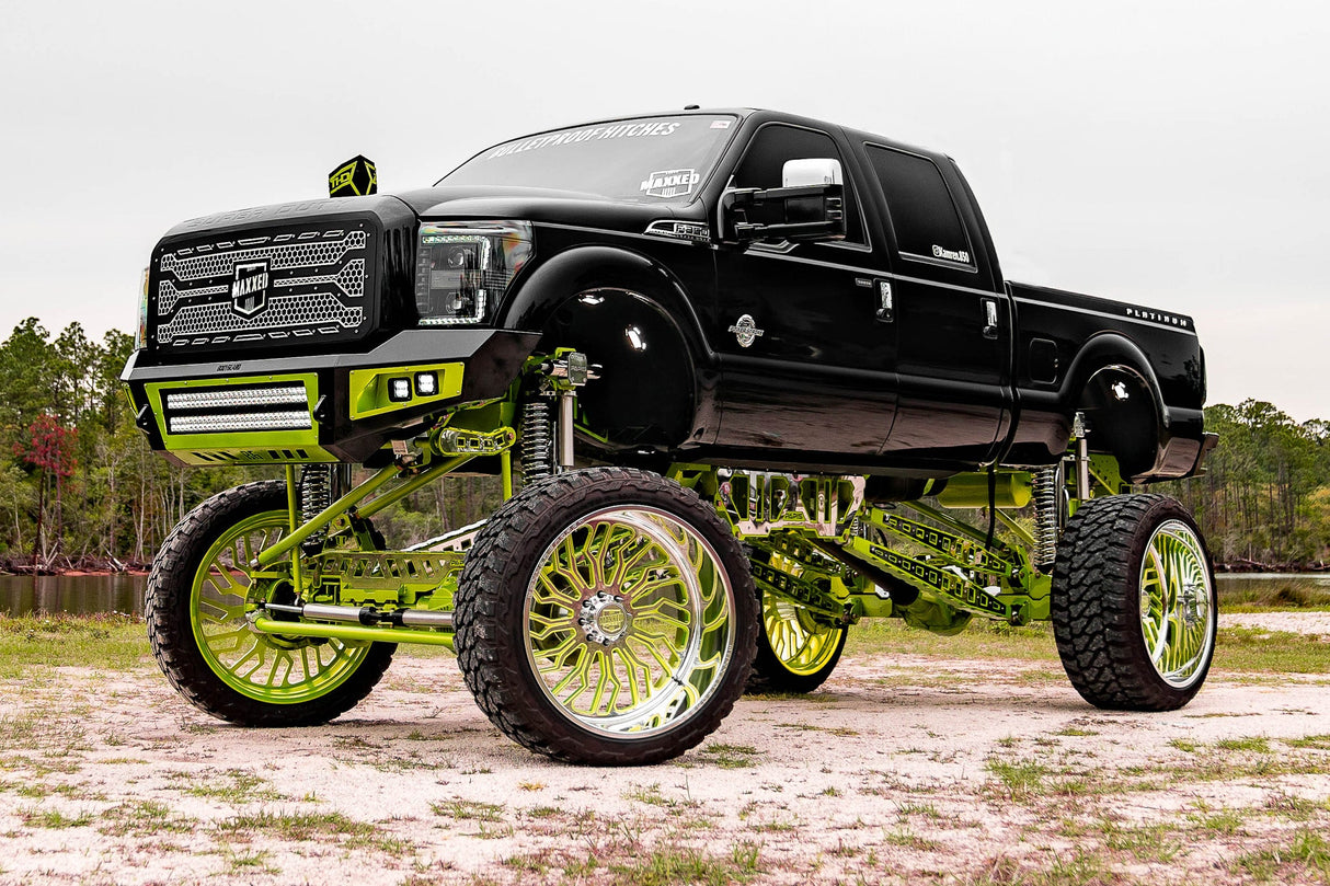 Ford Super Duty 18"-24" Front & Rear 4 Long Arm Lift Kit Papis