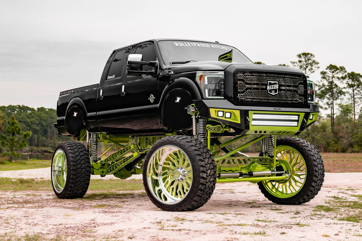 Ford Super Duty 18"-24" Front & Rear 4 Long Arm Lift Kit Papis