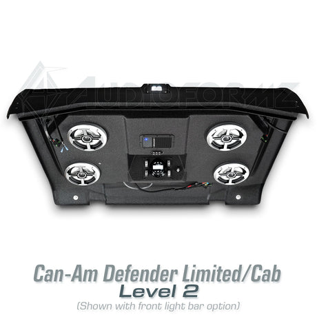 2016-2025 Can-Am Defender HD7-HD10 Limited/Cab Stereo Tops (2-Door)