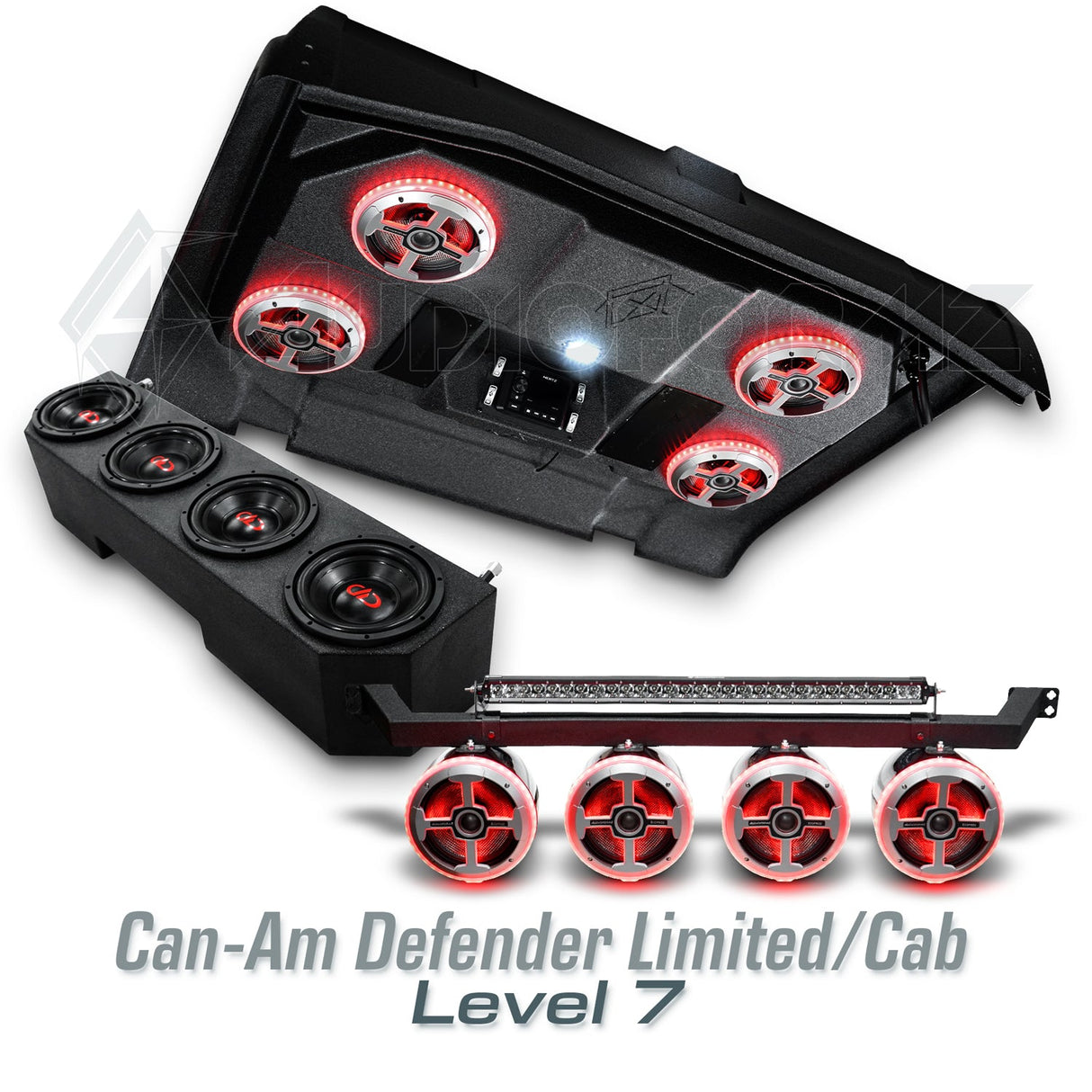 2016-2025 Can-Am Defender HD7-HD10 Limited/Cab Stereo Tops (2-Door)