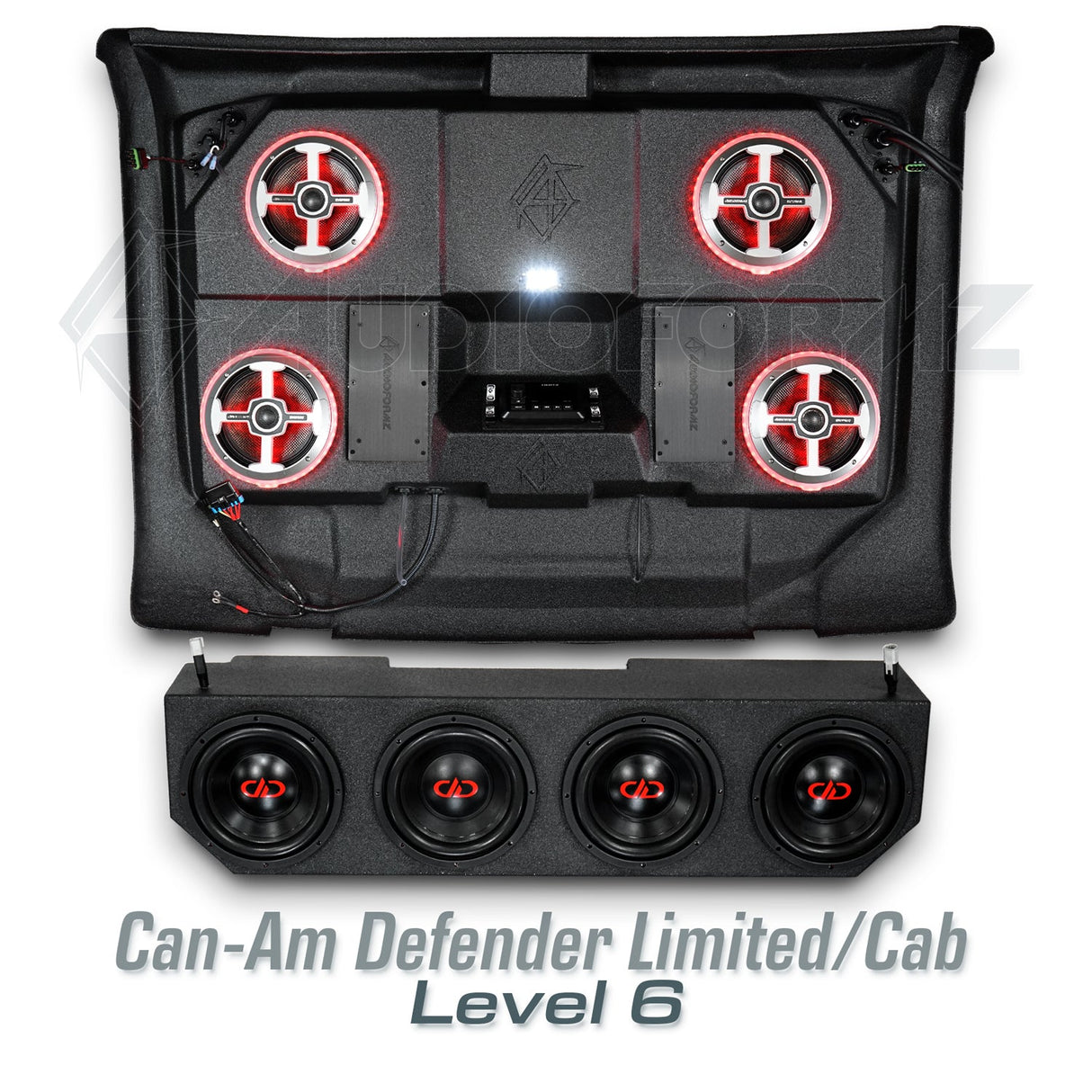 2016-2025 Can-Am Defender HD7-HD10 Limited/Cab Stereo Tops (2-Door)