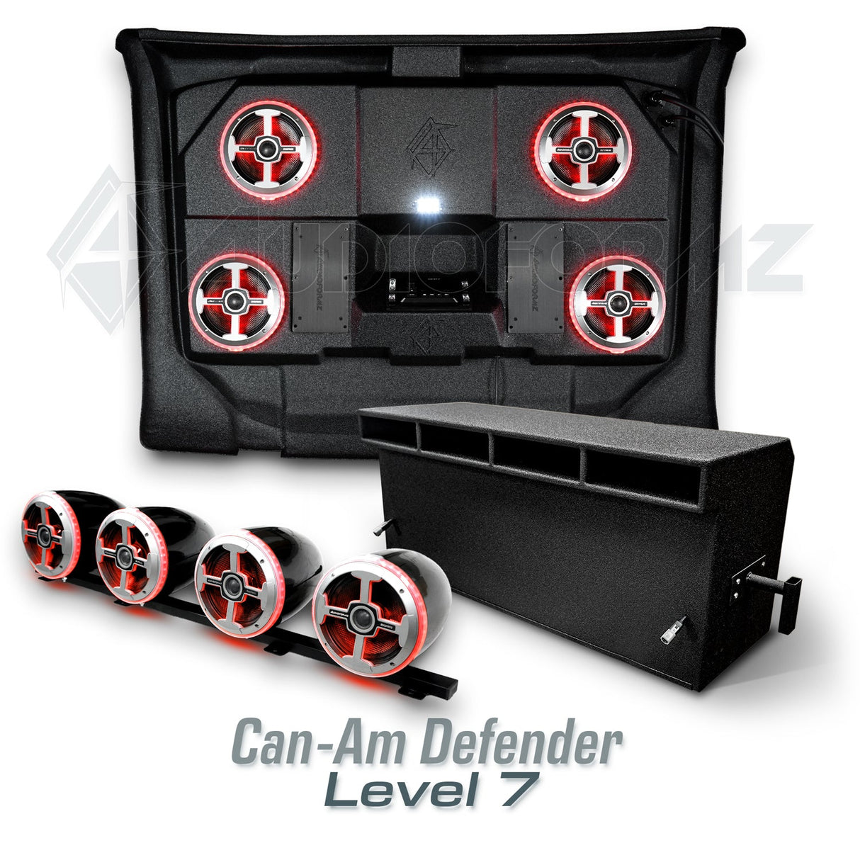 2016+ Can-Am Defender HD7-HD10 Stereo Tops (2-Door)