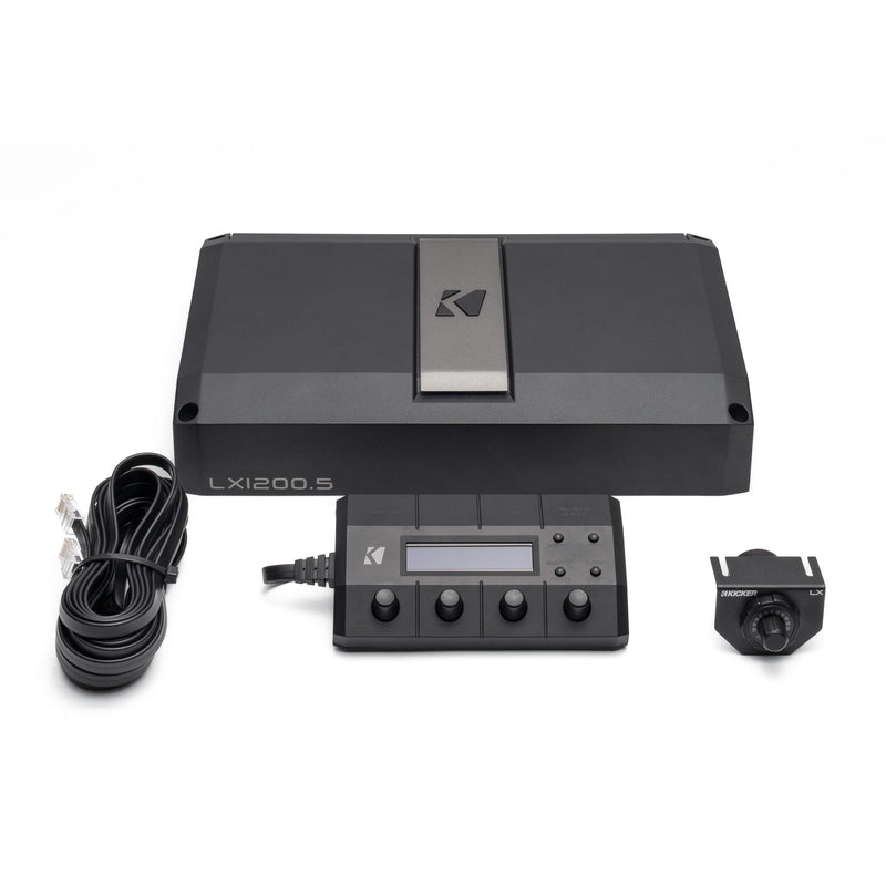 Kicker Plug & Play LX Amp Kit Bundle Upgrade | '18- Current JL Wrangler/ '20- Current JT Gladiator