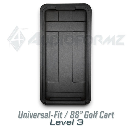 88in Universal-Fit Golf Cart Stereo Tops (4-Seat) Universal-Fit