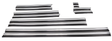 Complete Performance Chrome Body Molding Set - Black - 1992-1997 F-Series & Bronco Complete Performance