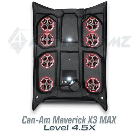 2017+ Can-Am Maverick X3 MAX Stereo Tops (4-Seat)