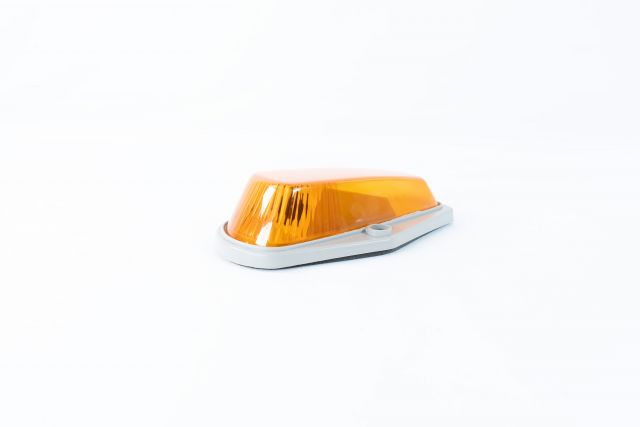 Complete Performance Amber Cab Light Kit - Dark Gray Base - 1973-1997 Ford F-Series Complete Performance