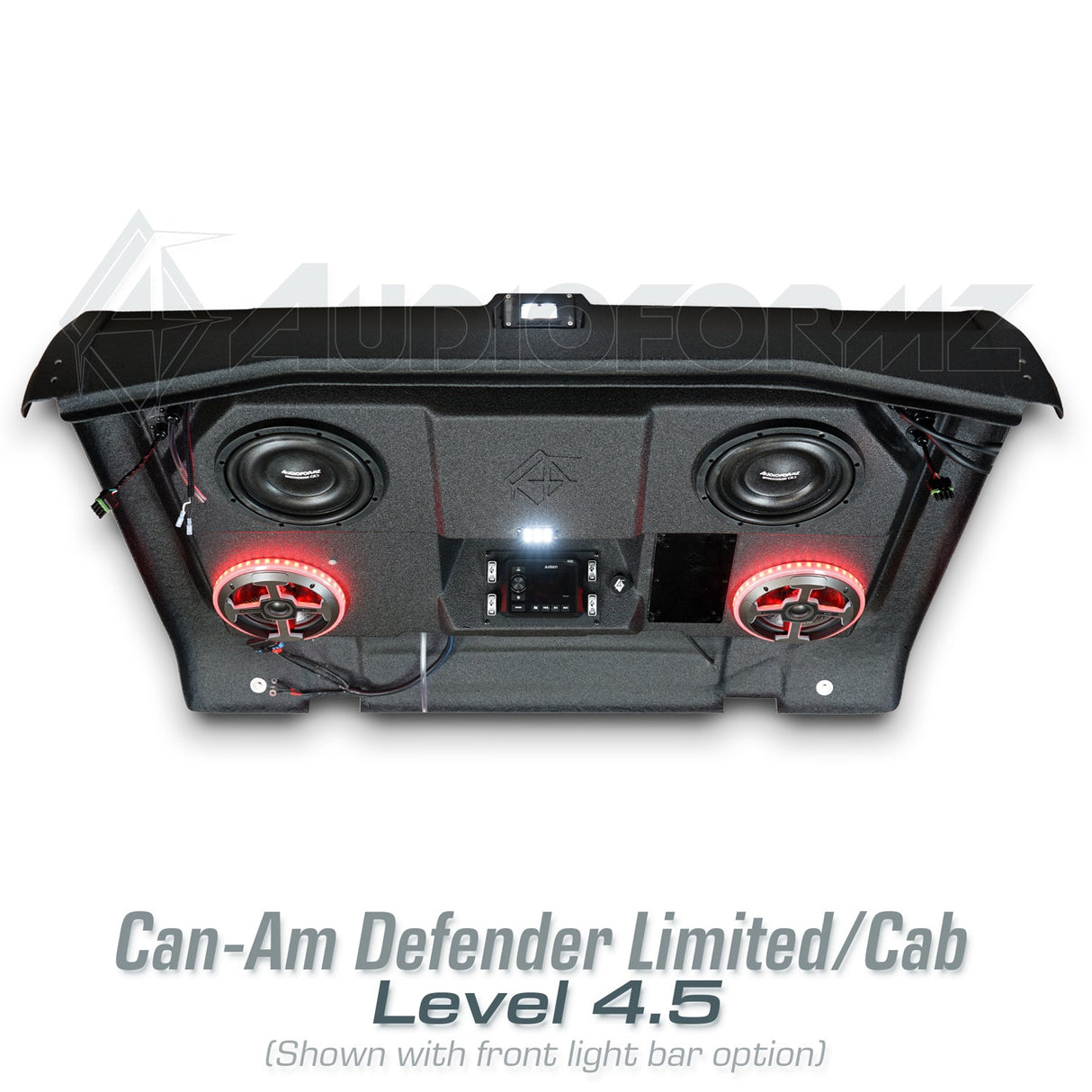 2026+ Can-Am Defender HD11 Limited/Cab Stereo Tops (2-Door)