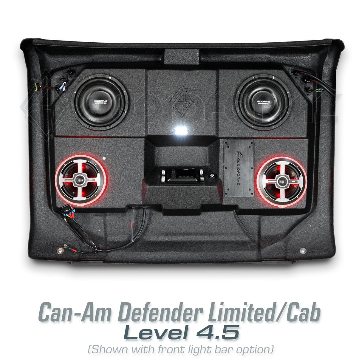 2026+ Can-Am Defender HD11 Limited/Cab Stereo Tops (2-Door)