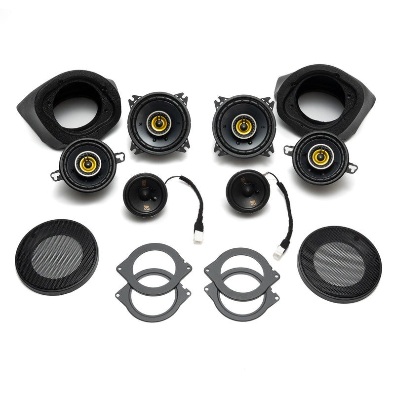 Kicker CS Plug & Play Speaker Bundle Upgrade | '24 - Current JL Wrangler/ '24 - Current JT Gladiator
