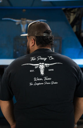 Longhorn Press Brake T-Shirt- Comfort Colors Fortress Pro