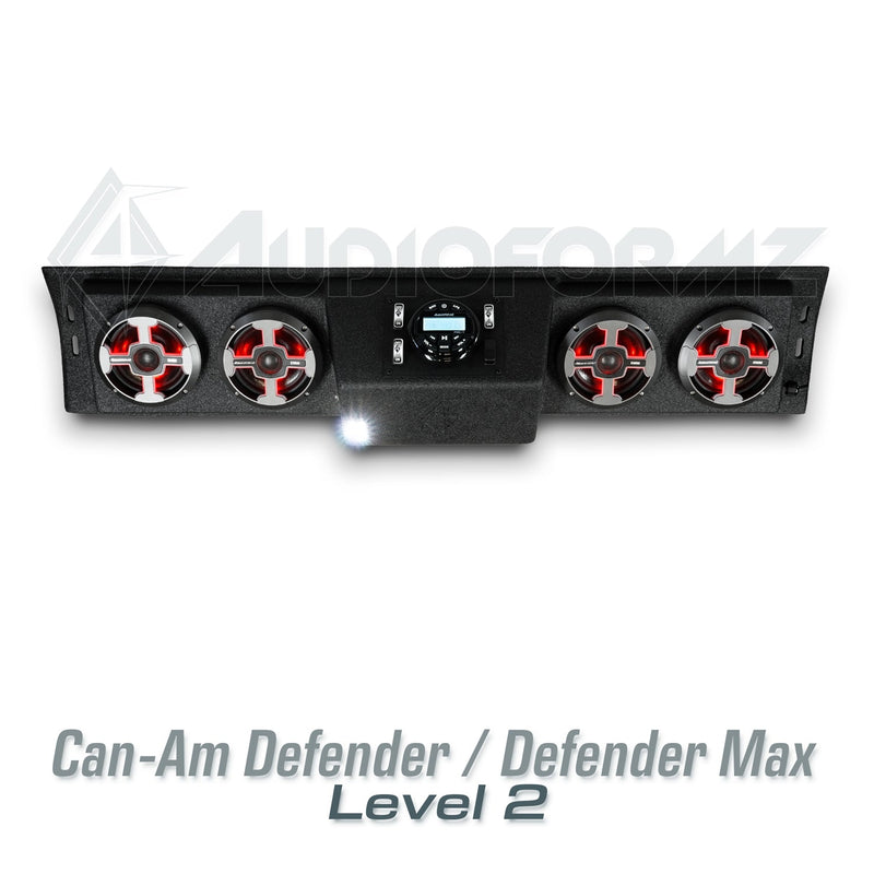 2016+ Can-Am Defender & Defender MAX Stereo Soundbar (HD7-HD10)