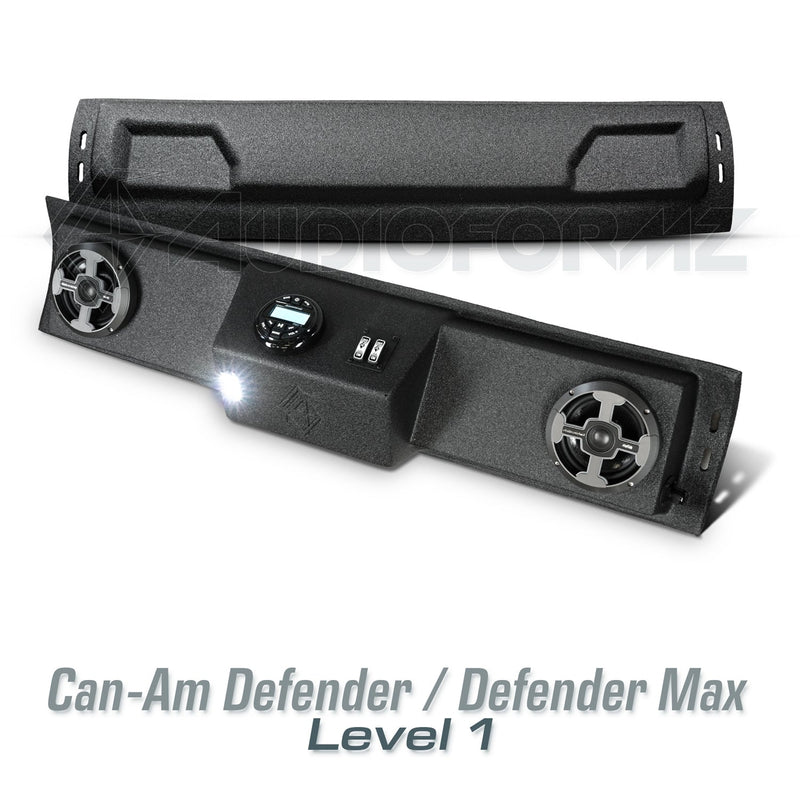 2016+ Can-Am Defender & Defender MAX Stereo Soundbar (HD7-HD10)