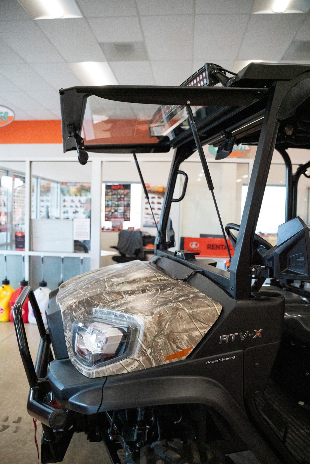 Tip Out Windshield 2018-2026 Kubota RTV XG850 Sidekick Fortress Pro