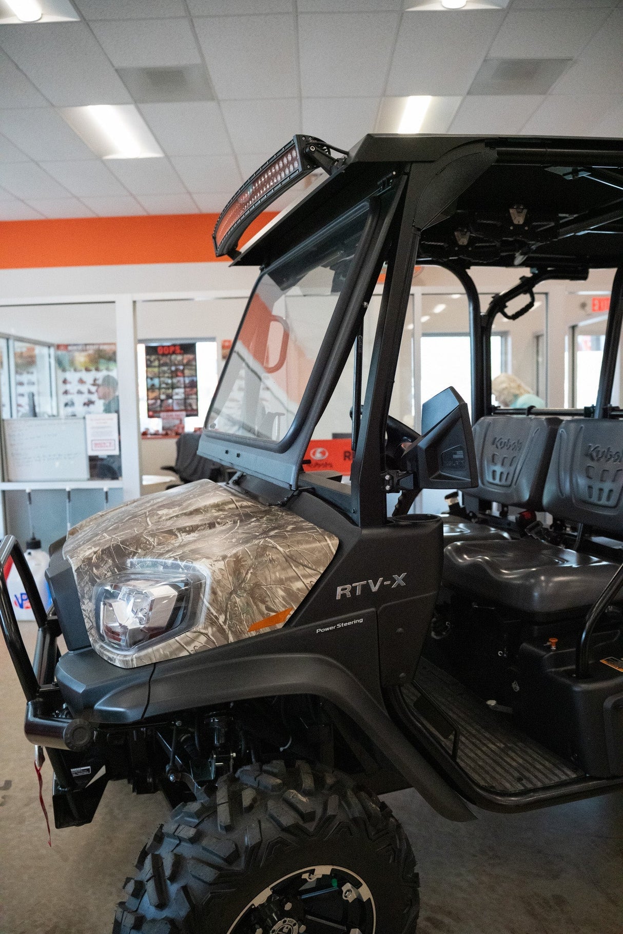 Tip Out Windshield 2018-2026 Kubota RTV XG850 Sidekick Fortress Pro